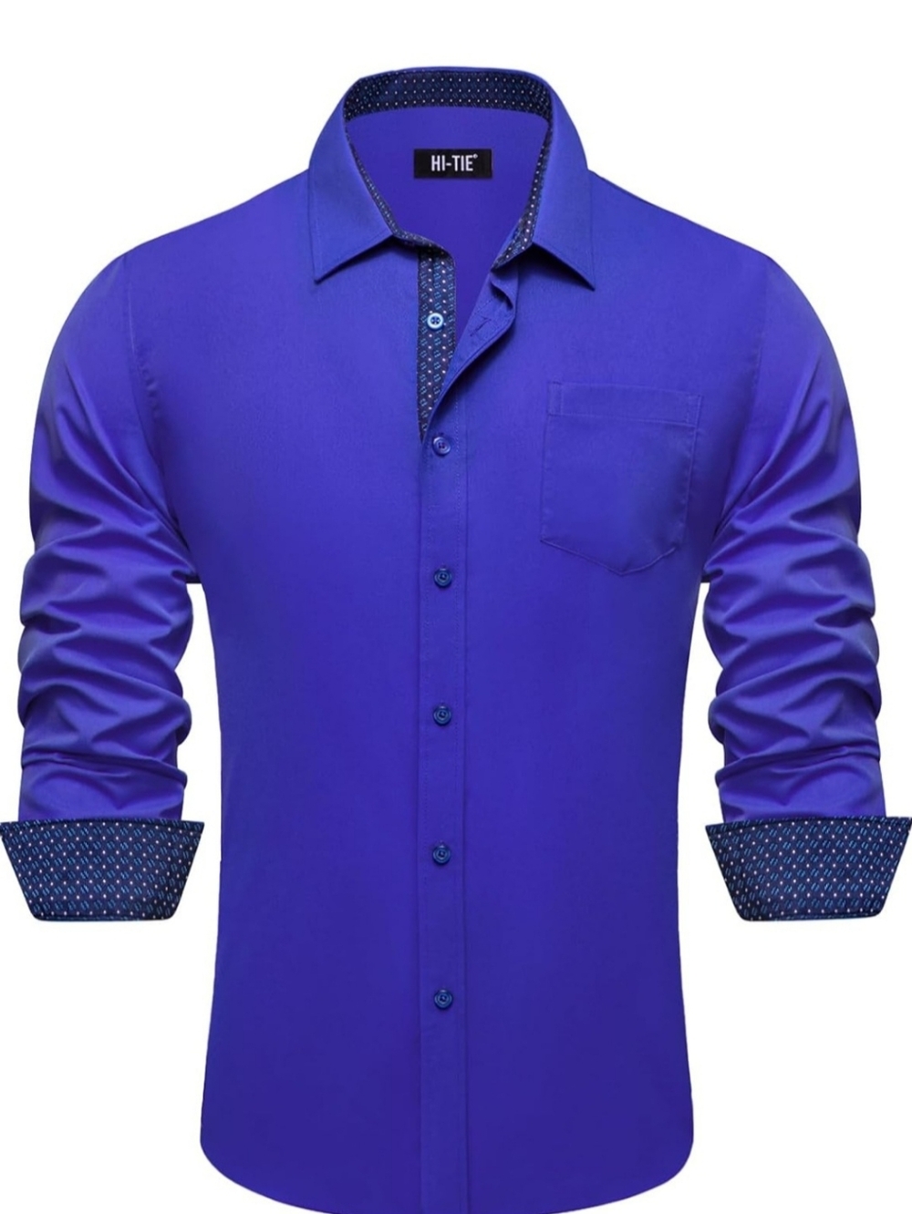 Royal Blue Dress Shirt